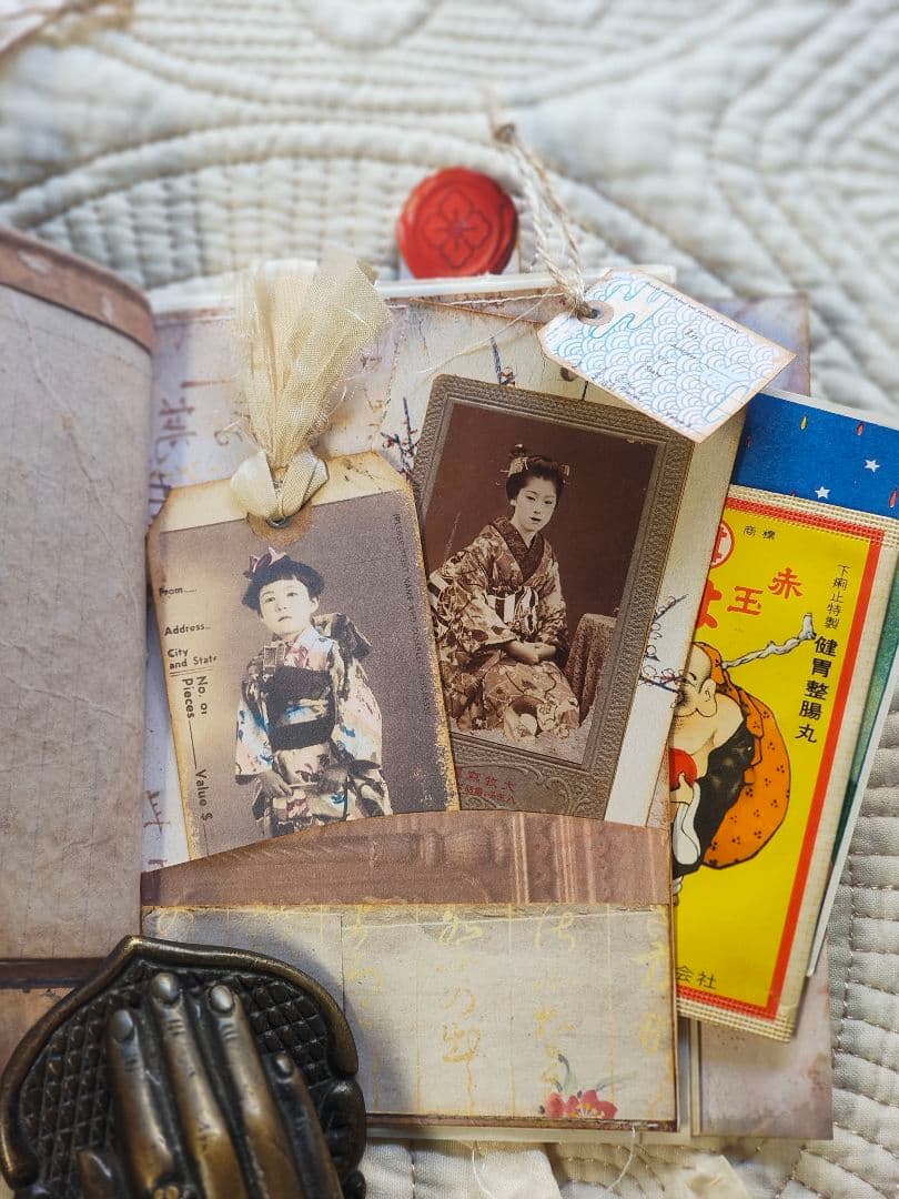 ピッピ様ジャンクジャーナル Cerry Blossom 3