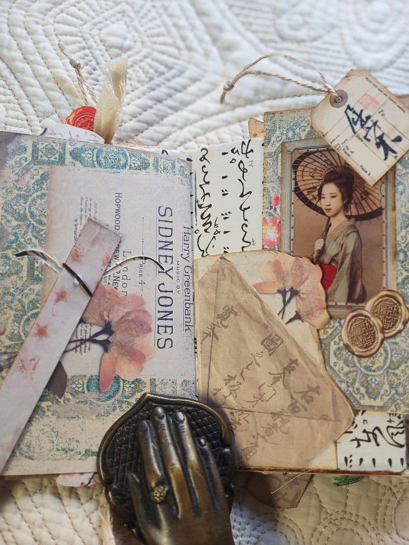 ピッピ様ジャンクジャーナル Cerry Blossom 3