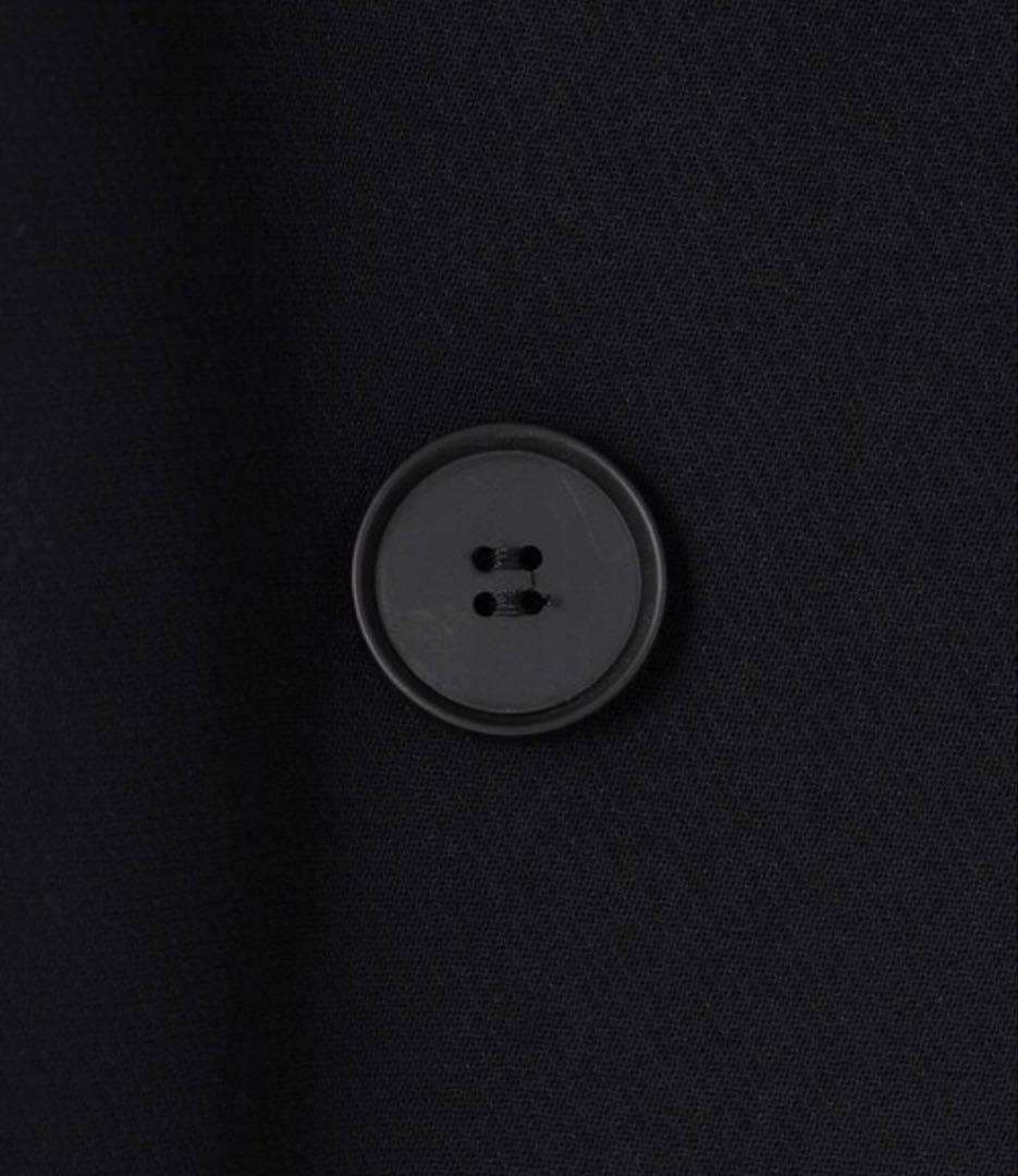 ICB L テーラードダブルジャケット ブラック46サイズ17号19号