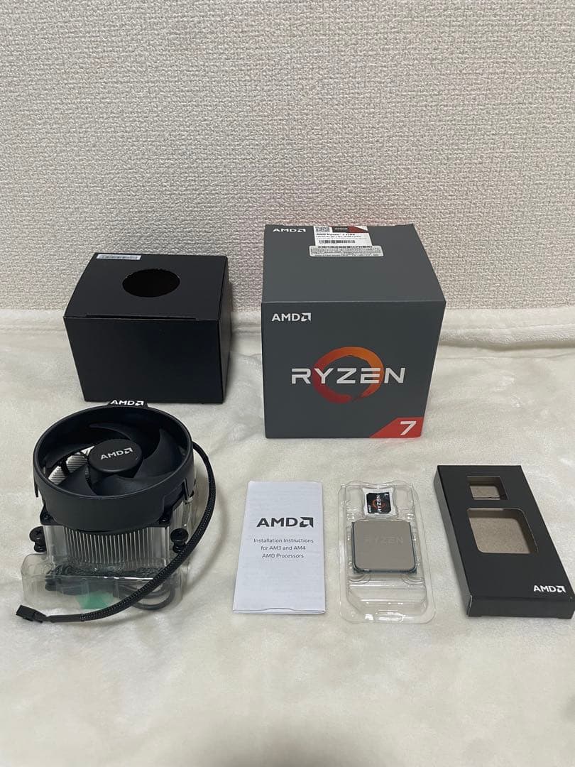 AMD Ryzen 7 1700 + CPUクーラー