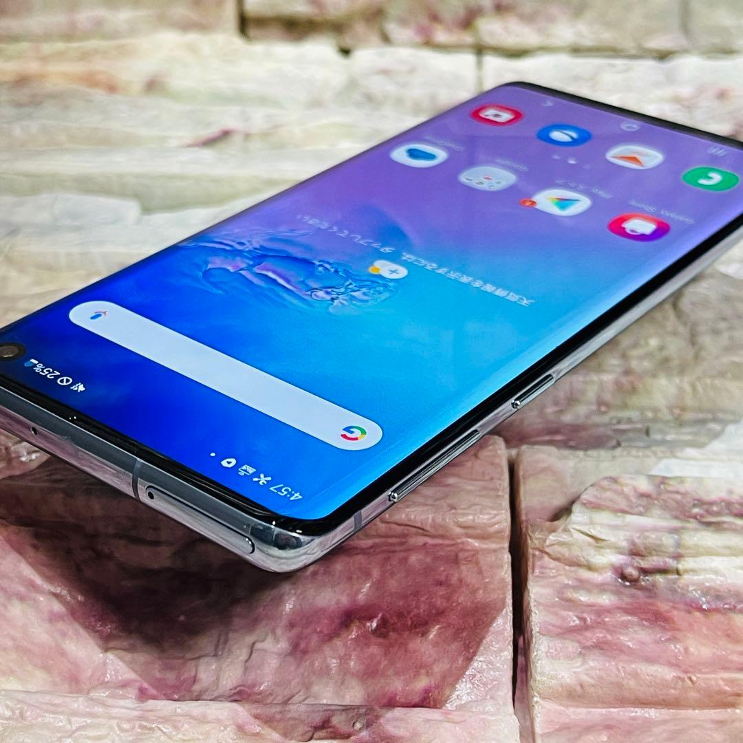 SIMフリー Galaxy S10 128GB 046 プリズムブルー 電池良好