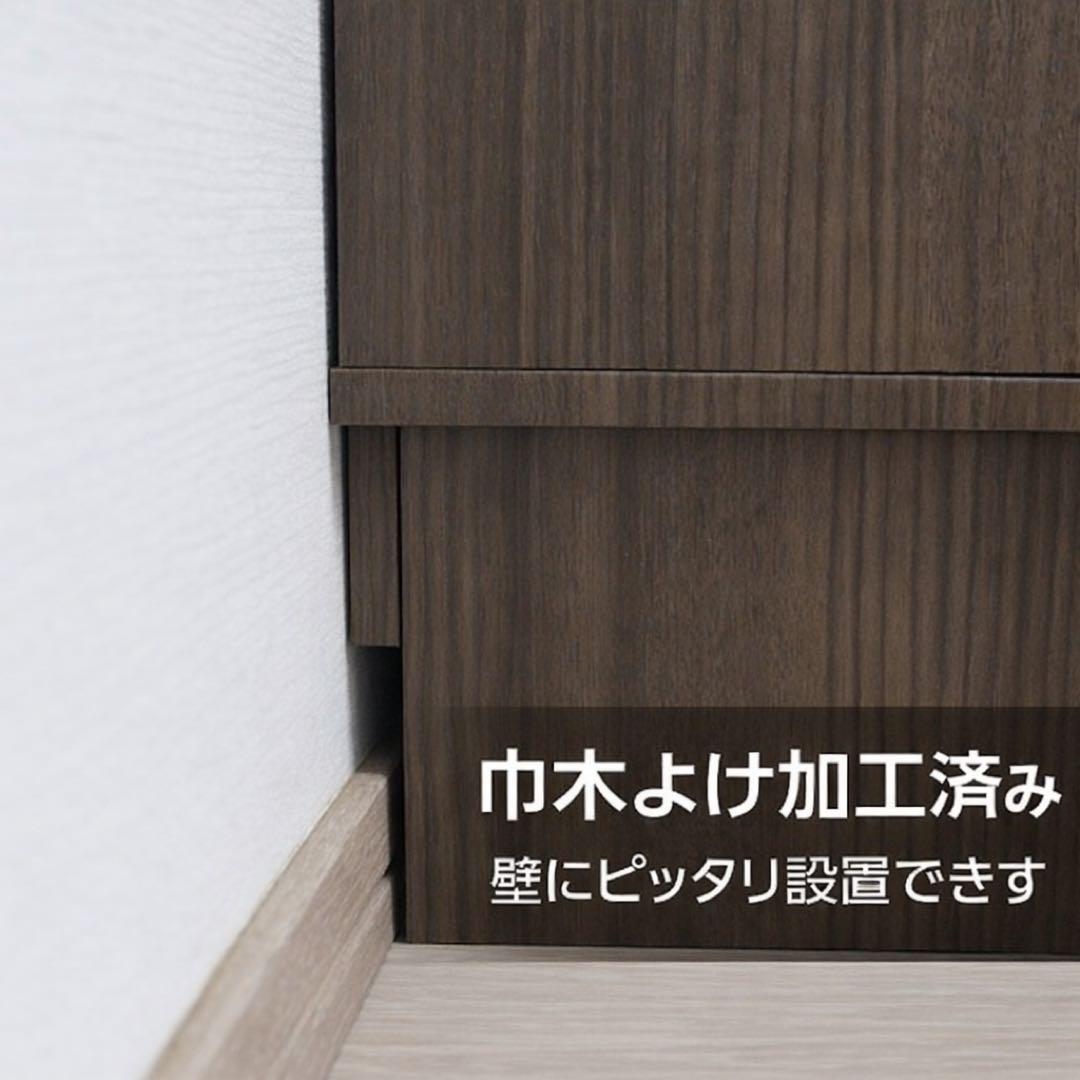 掃除ロボット基地収納 ナイトテーブル｜ゴミステーション対応・隠し引出し付｜DIY