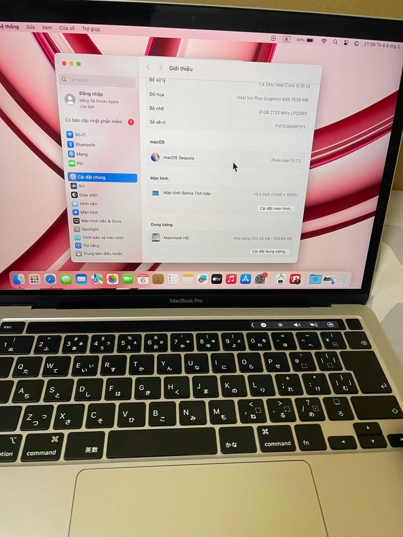 Apple MacBook Pro 13インチ 2020