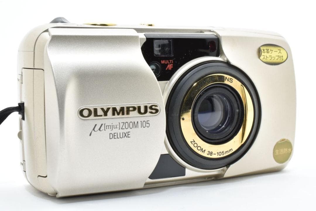 OLYMPUS オリンパス μ mju 105 DELUXE フィルムカメラ