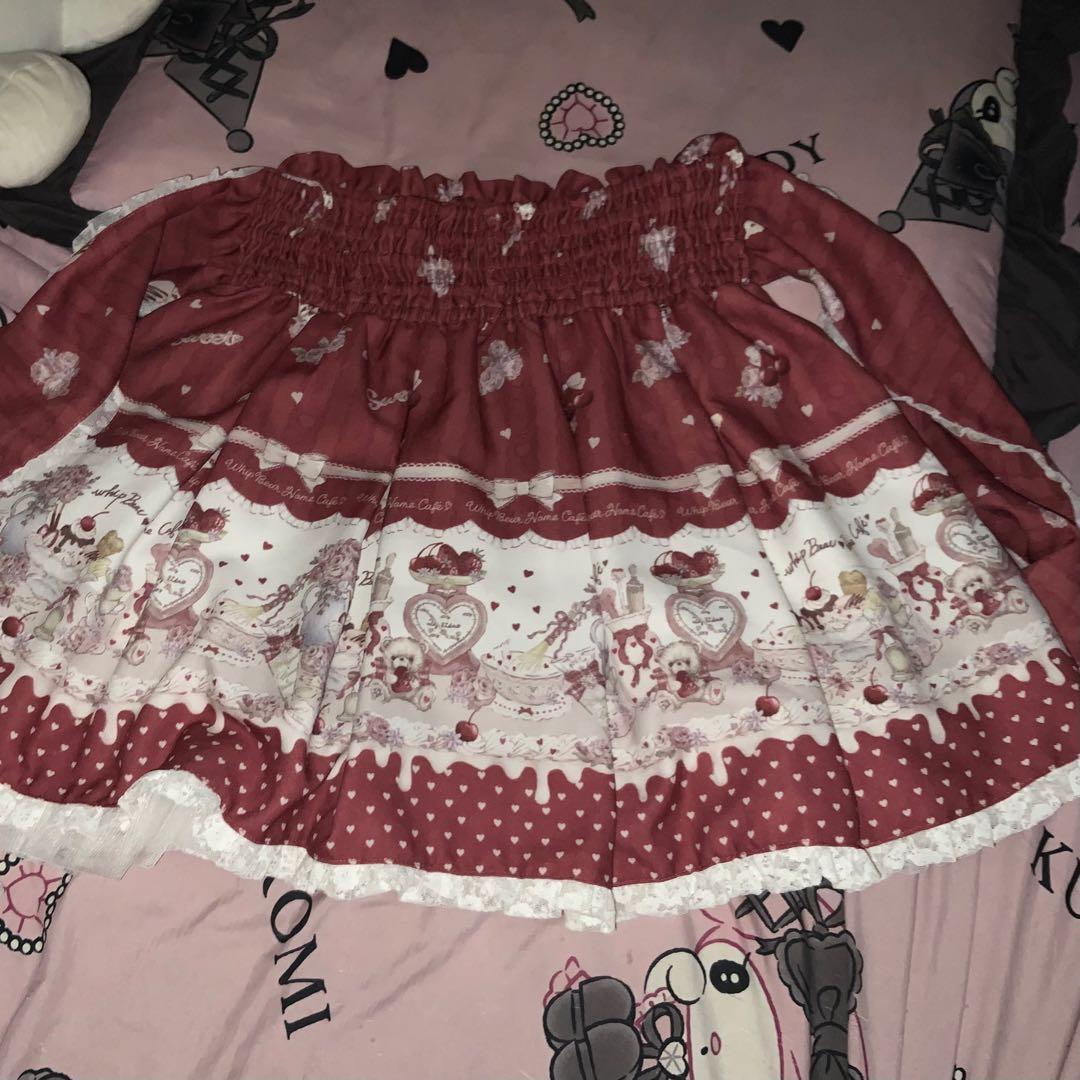 LIZLISA リズリサ Whip Bear  Cafe 柄