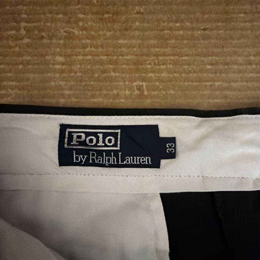 90s ラルフローレン チノパン ブラック ポロチノ