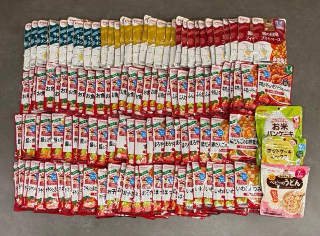 離乳食 ベビーフード 1歳4ヶ月 1歳半 121点セット まとめ売り