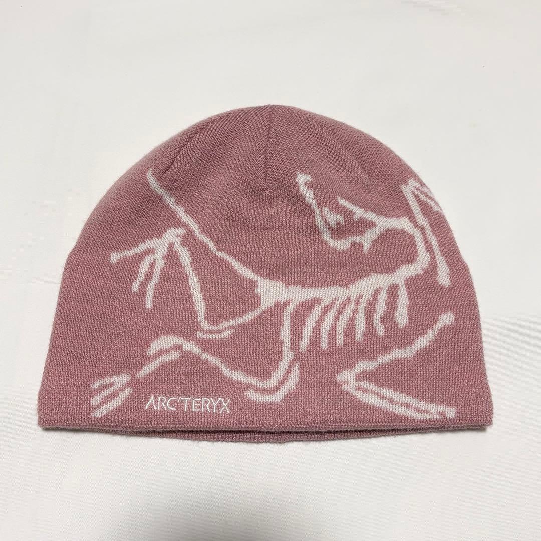 Arcteryxビーニー　ピンク　アークテリクス　公式 即完売