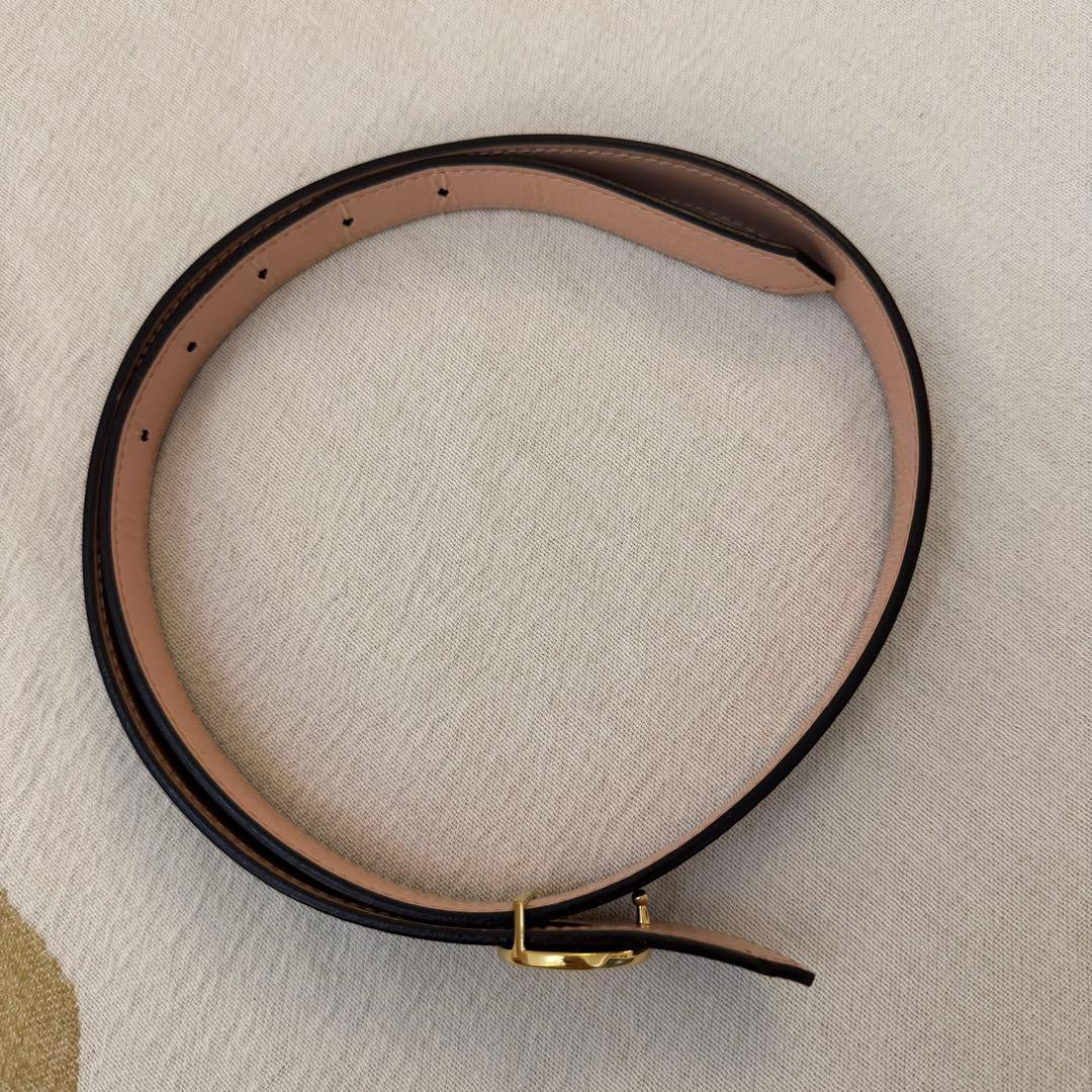 ルイヴィトン ベルト LVサークル 20MM モノグラム　リバーシブル　ピンク