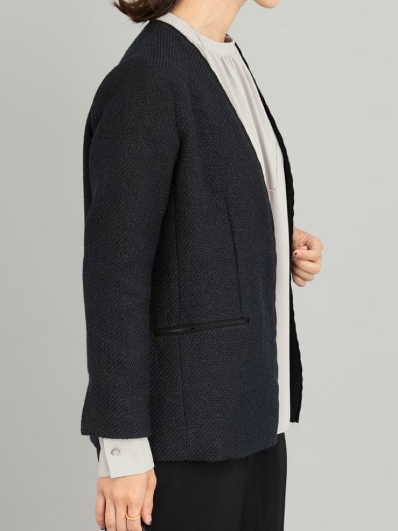 美品♡アーバンリサーチドアーズ　ツイードジャケット&ブラウス　2点セット