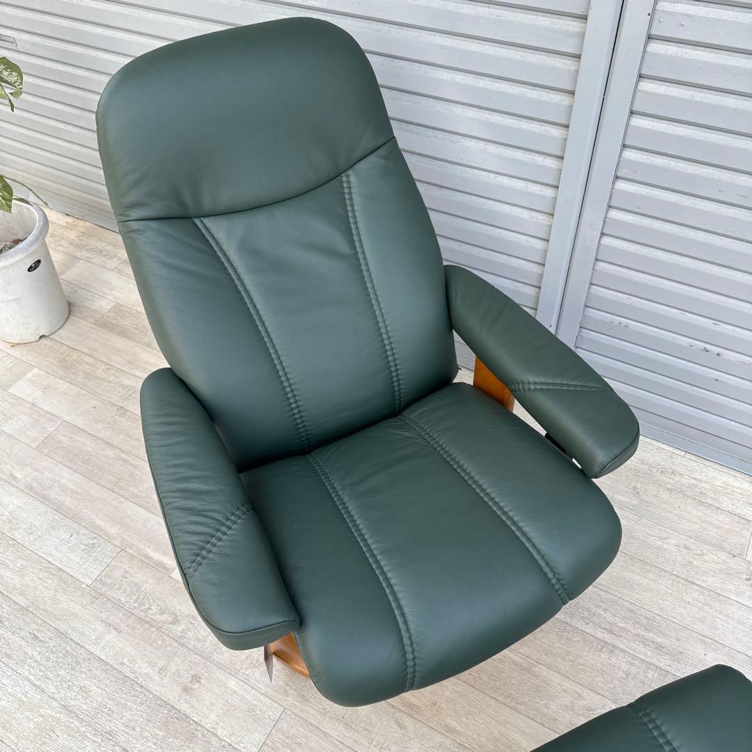 展示品　エコーネス　リクライニングチェア　パーソナルチェア　ストレスレスチェア