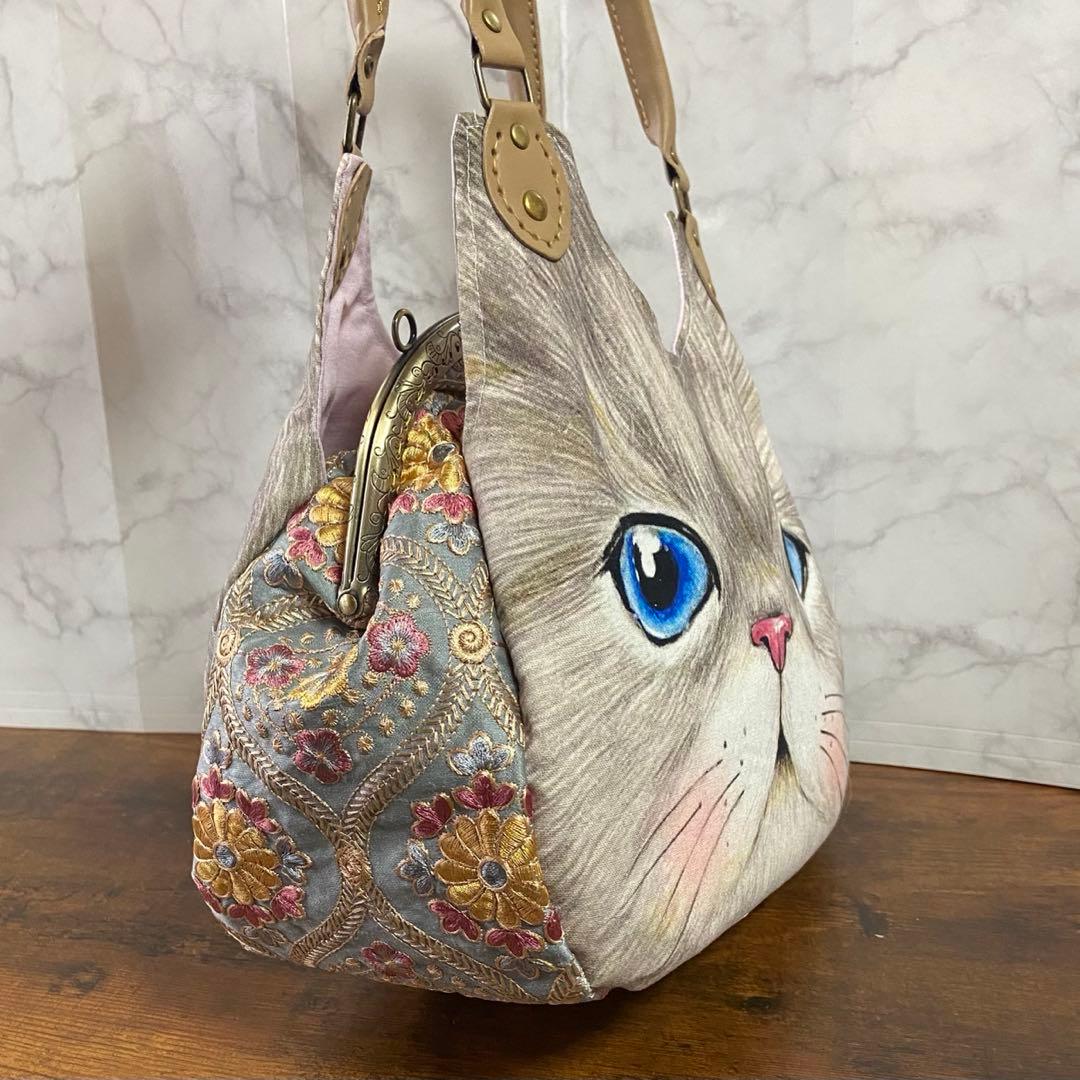 ☆*☆様 コヤンイサムチョン❤︎ルミちゃんのインド刺繍バッグ がま口バッグ ハン