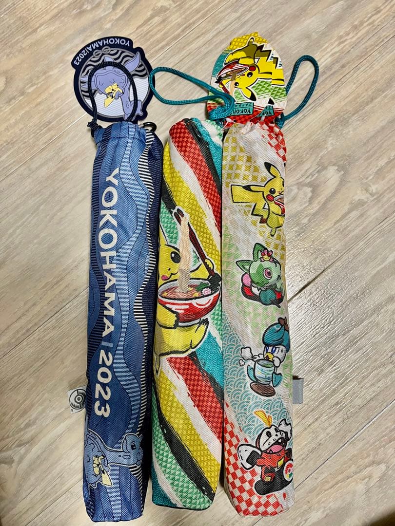 wcs2023限定　ポケモンカード wcsヨコハマ プレイマット 3種セット