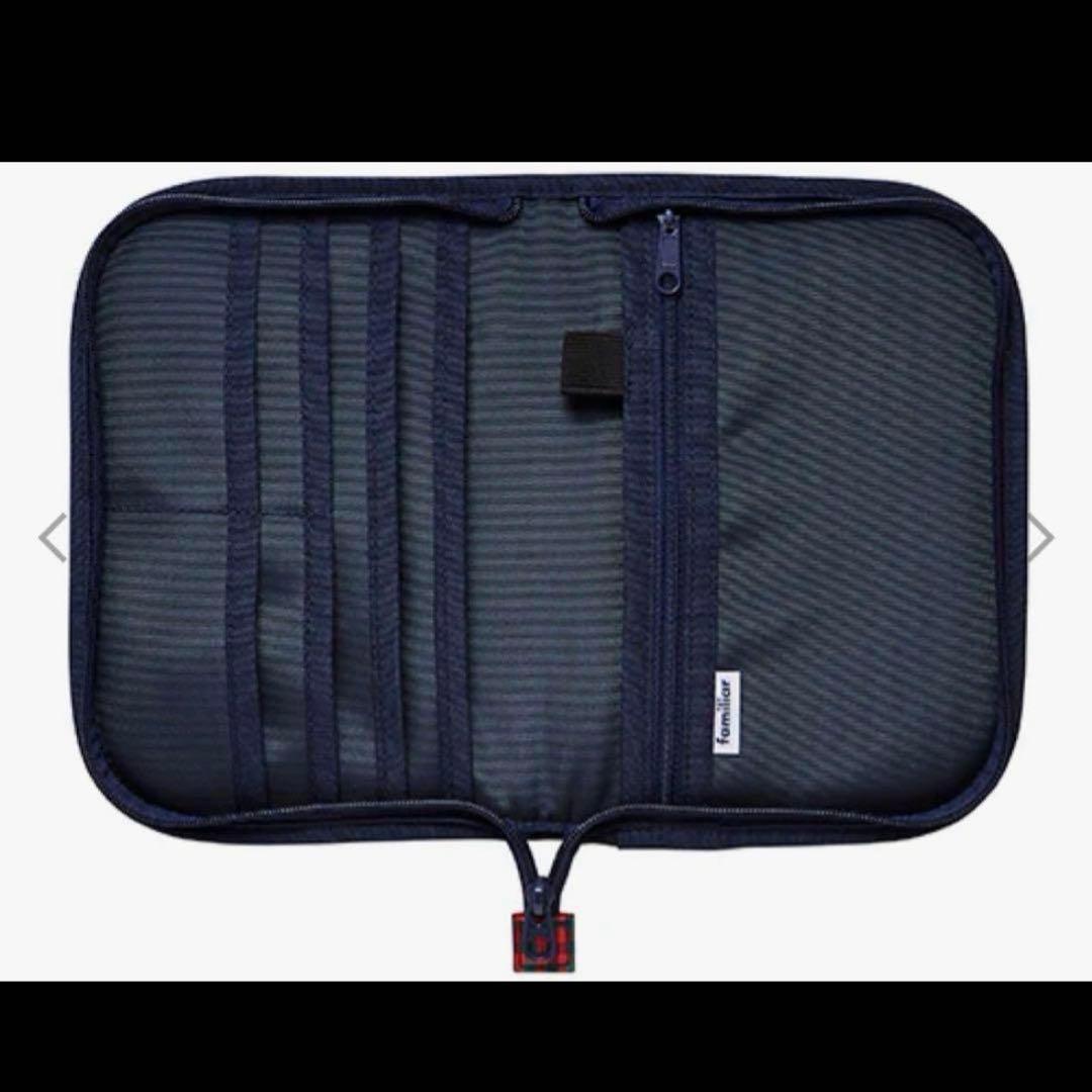 ラスト1点‼️【新品】familiar ファミリア 母子手帳ケース 003 青系