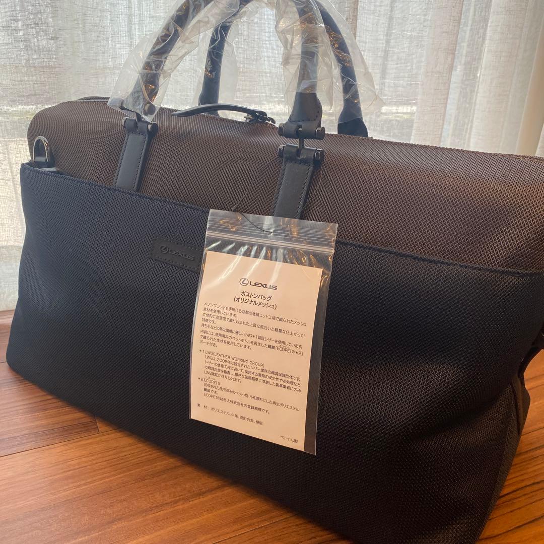 Lexus ボストンバッグ ブラウン・ブラック
