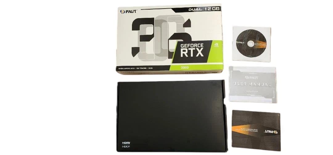 Palit GeForce RTX 3060 Dual 12GB 動作確認済