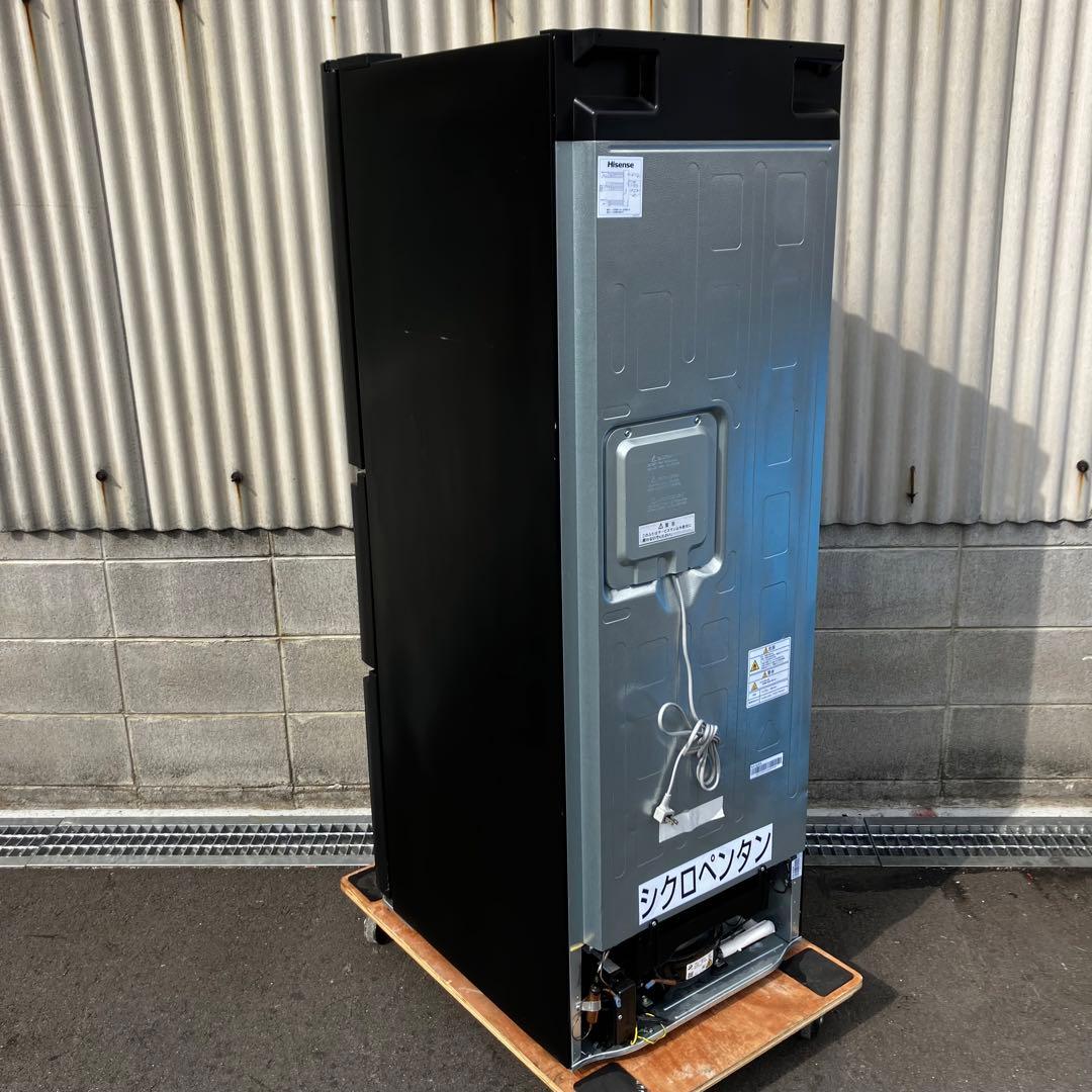 Hisense 3ドア冷凍冷蔵庫 282L 2019年製