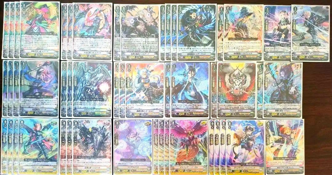 【P・G・D・Vスタン】ルアード デッキ&パーツ多数、サプライセット