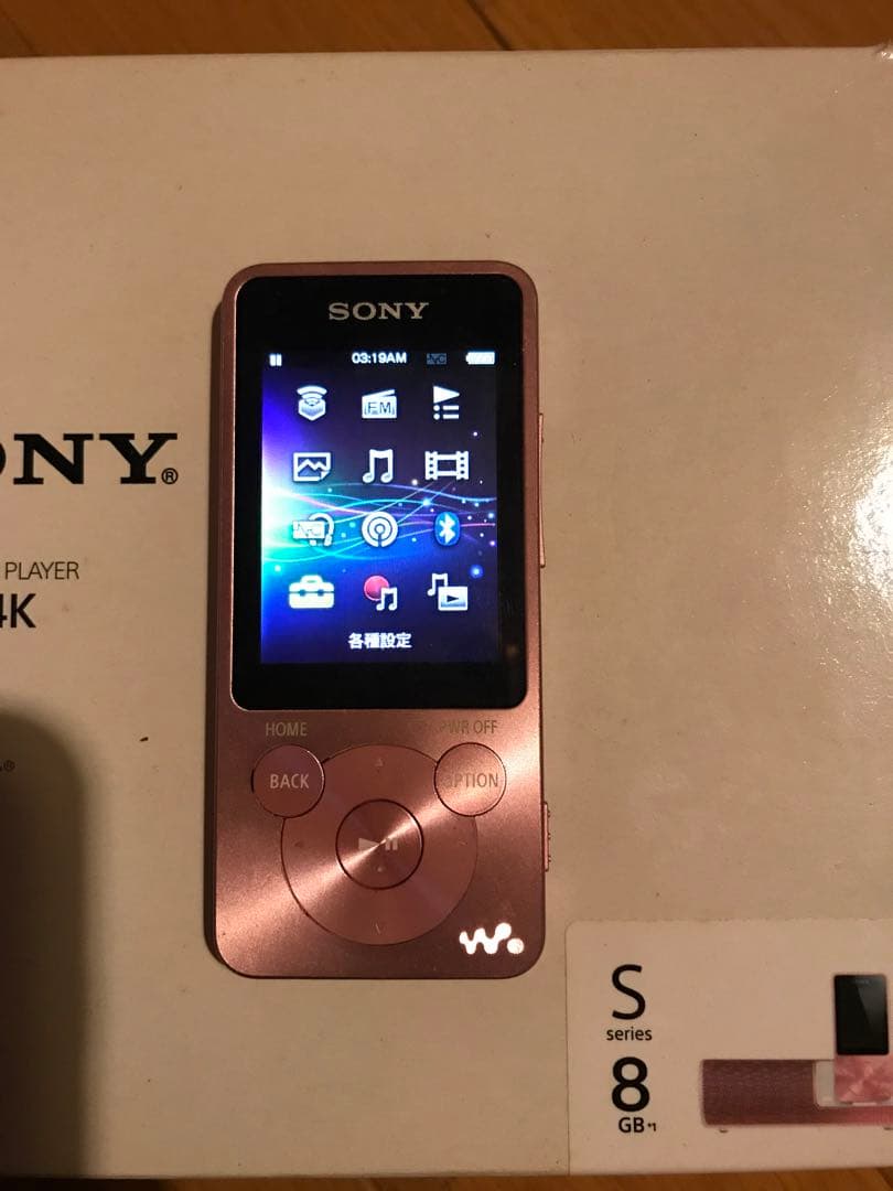 ポータブルプレーヤー SONY NWS14K