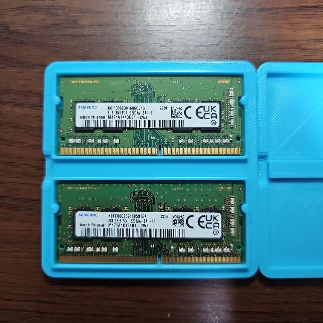 SAMSUNG DDR4 16GB (8GB x2点合計16GB) メモリ