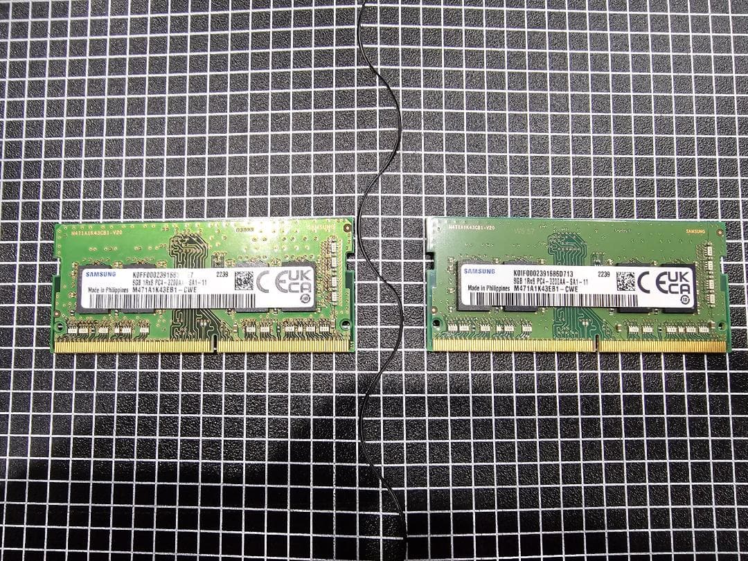 SAMSUNG DDR4 16GB (8GB x2点合計16GB) メモリ
