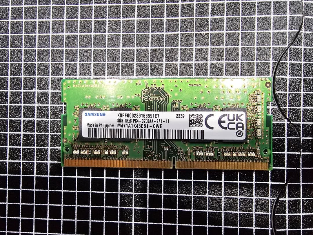 SAMSUNG DDR4 16GB (8GB x2点合計16GB) メモリ