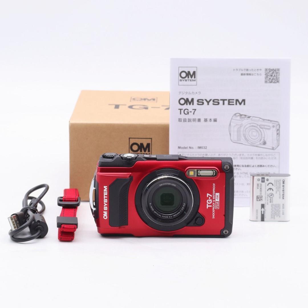 OM SYSTEM/オリンパス Tough TG-7 レッド