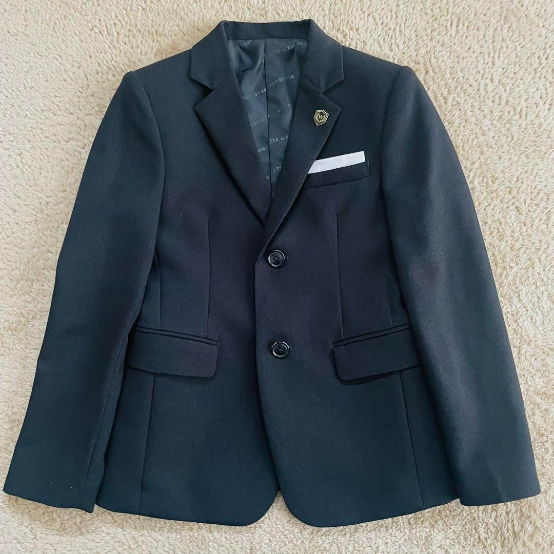 ほぼ未使用 4点セット ✨ビームス フォーマル セレモニー スーツ 140 黒系