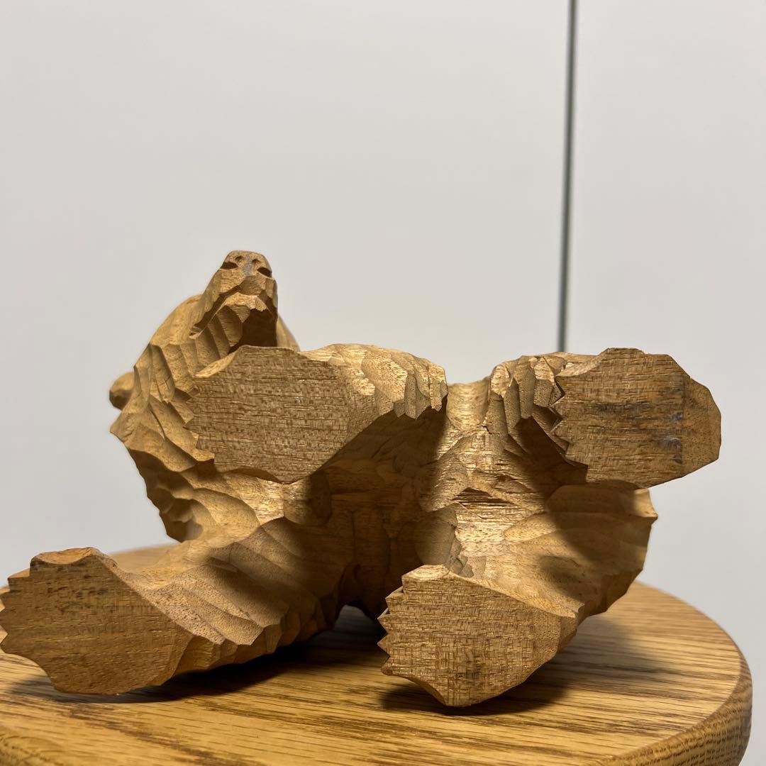 希少 木彫りの熊 北海道