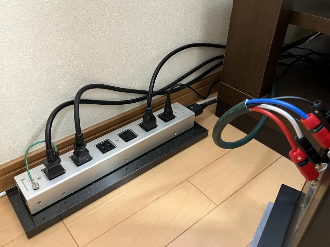 超最高級 天然黒御影石　オーディオボード●500×195×28●5面本磨き