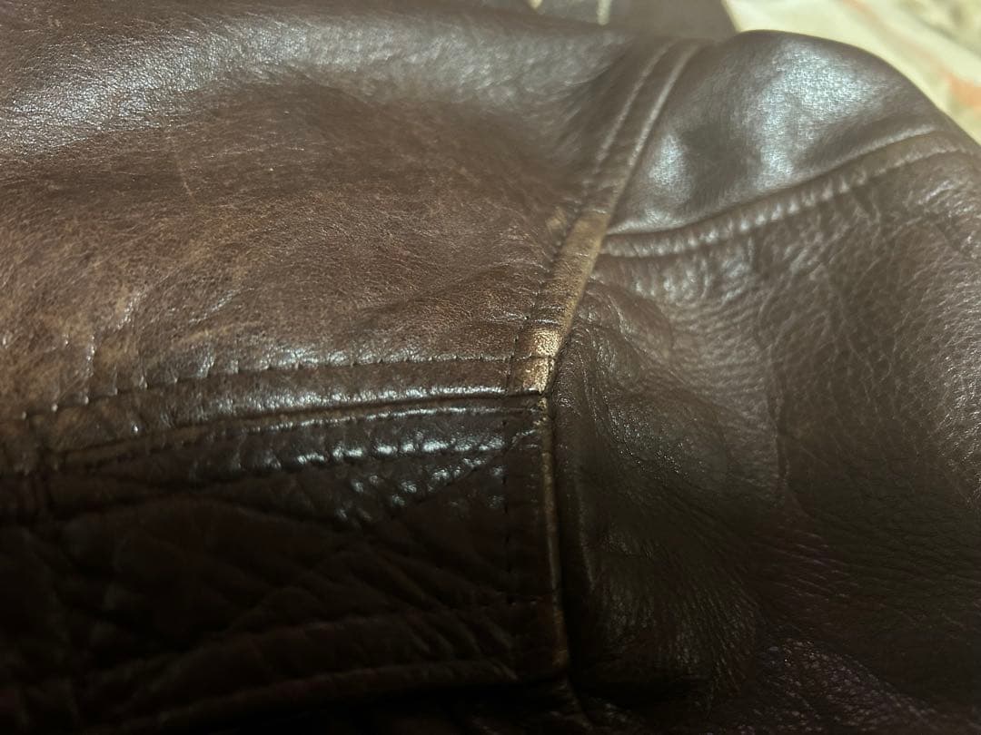 AVIREX A-2 フライトジャケット サイズUS40 バックペイント レア