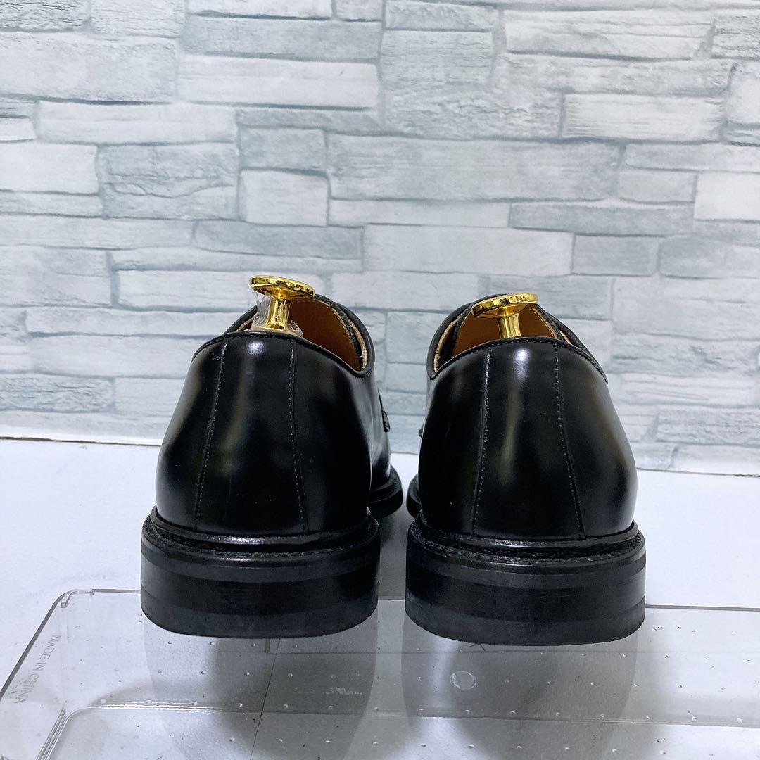 名作 バーウィック ビジネスシューズ 革靴 黒 本革 ダイナイト 25.5