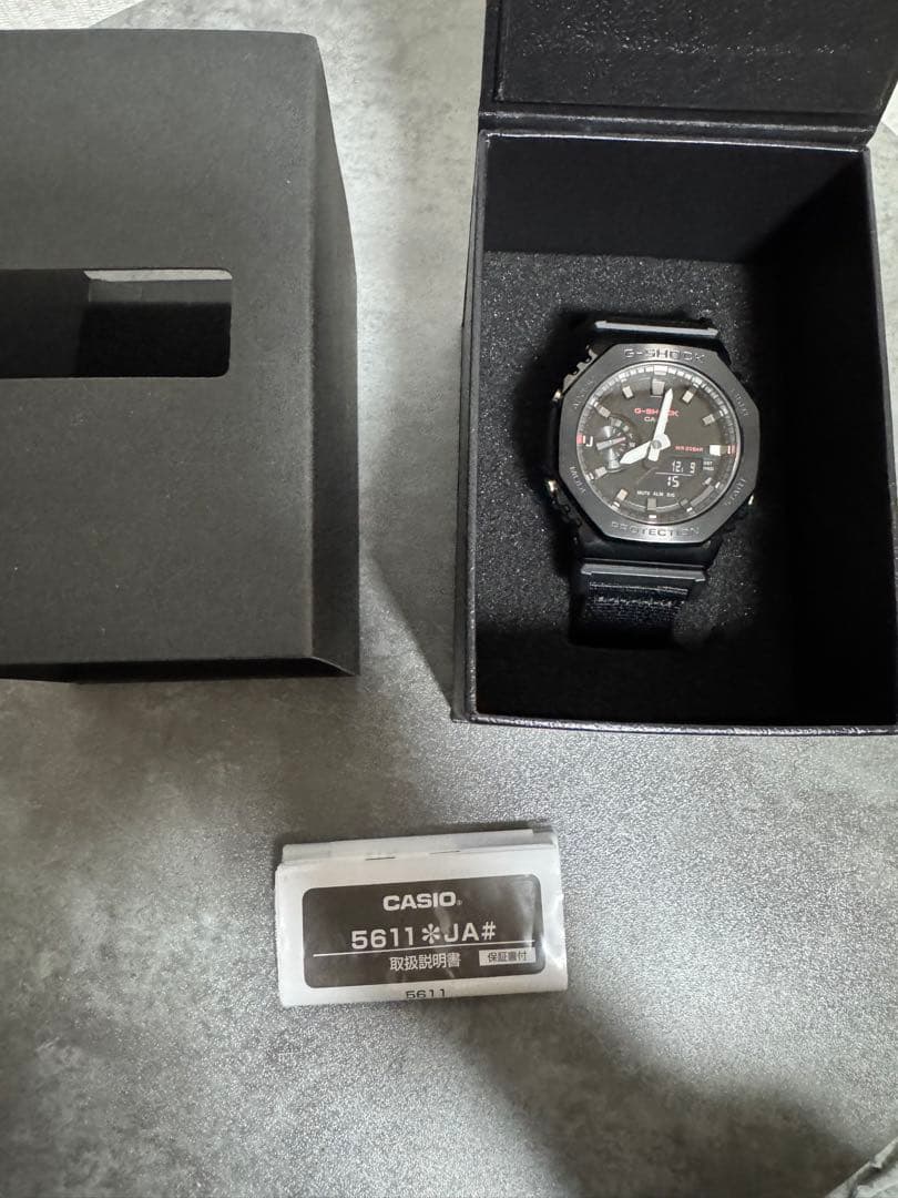 美品 CASIO G-SHOCK GM-2100CB-1AJF ブラック