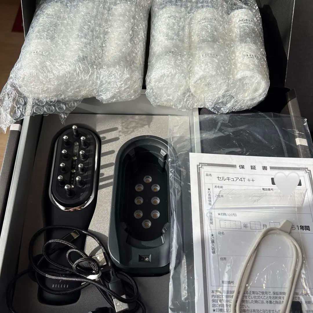 【やす】セルキュア4t++ 美顔器 CELL CURE 4t++