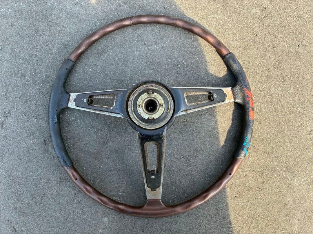 ハコスカ　純正　ハンドル