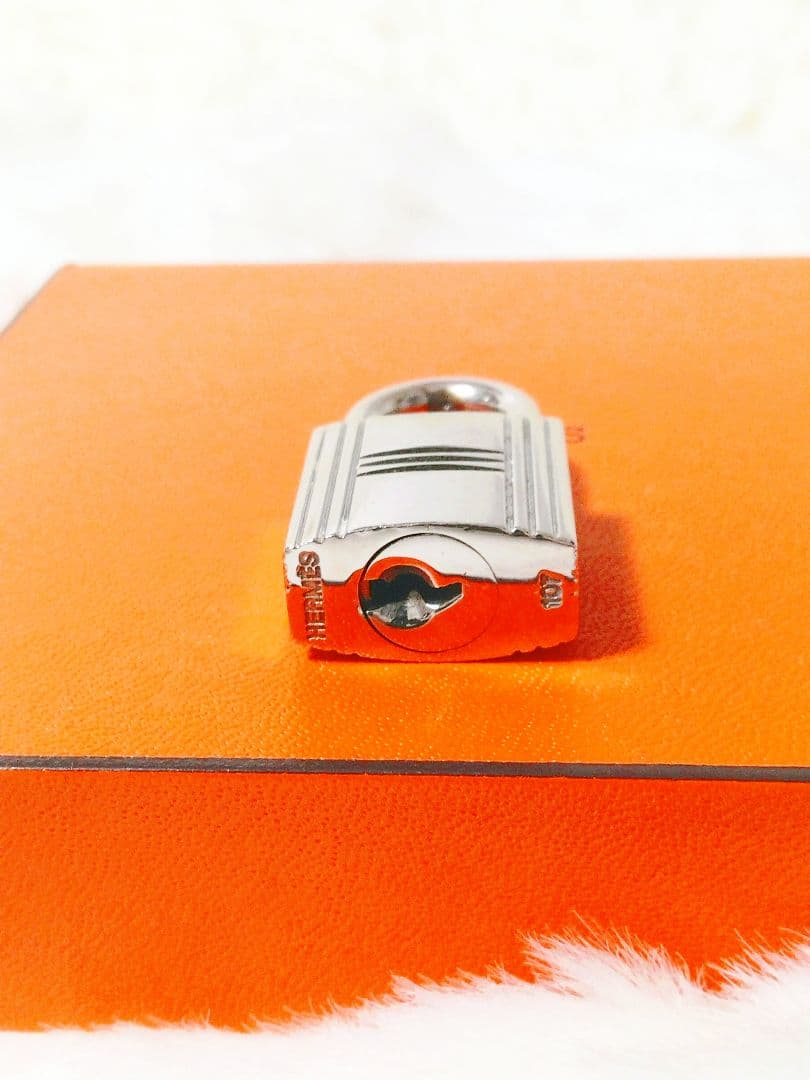 HERMES エルメス カデナ南京錠パドロック鍵2ケ