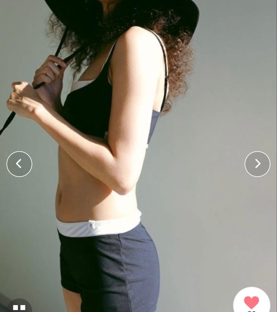 新品 ETRE TOKYO トリコットバイカラースイムウェア