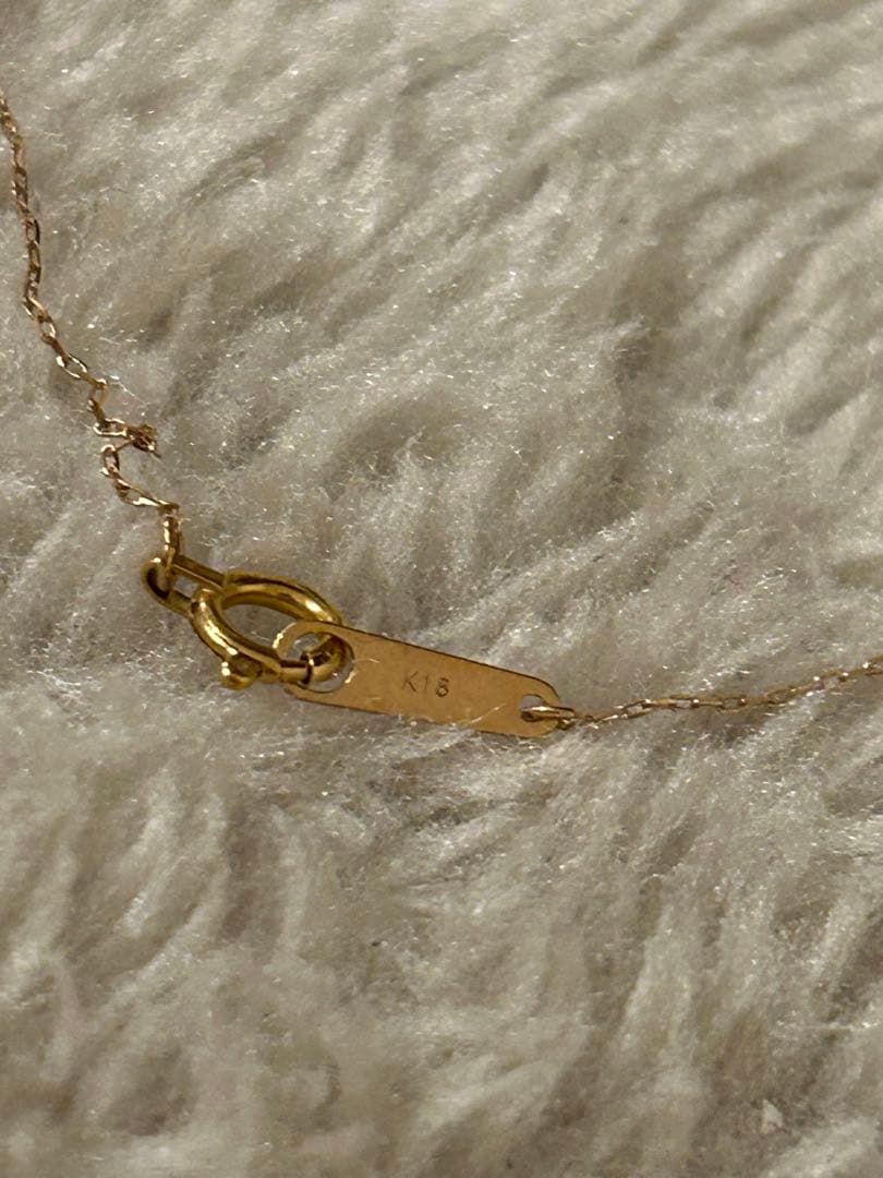 ダイヤ　ネックレス　ダイヤモンド　ゴールド　Ｋ18