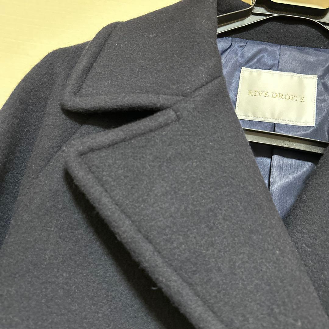 年内最終お値下げ♪☆新品未使用品☆【リヴドロワ】ラグラン ピーコート♪