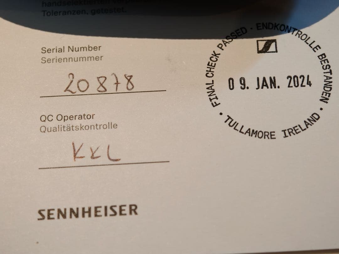 IE900 SENNHEISER 美品　要本文説明