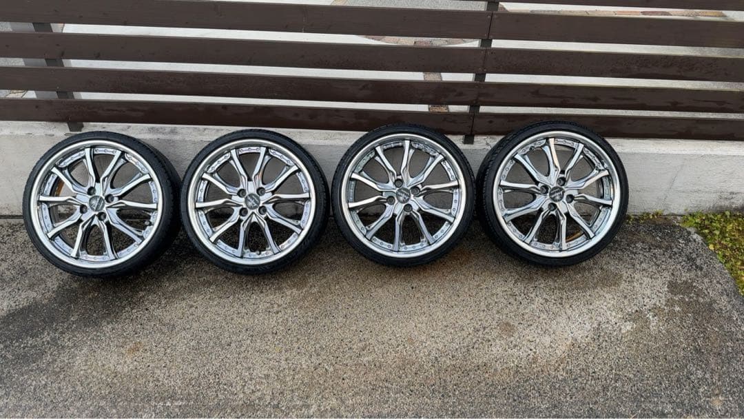 【注意事項有】4本セット：weds Kranze VERAE 17④