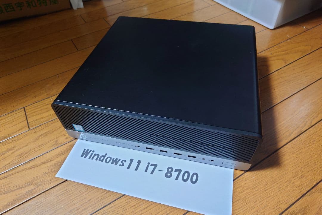 Windowsデスクトップ HP Elitedesk 800 G4 SFF win11 i7-8700 1