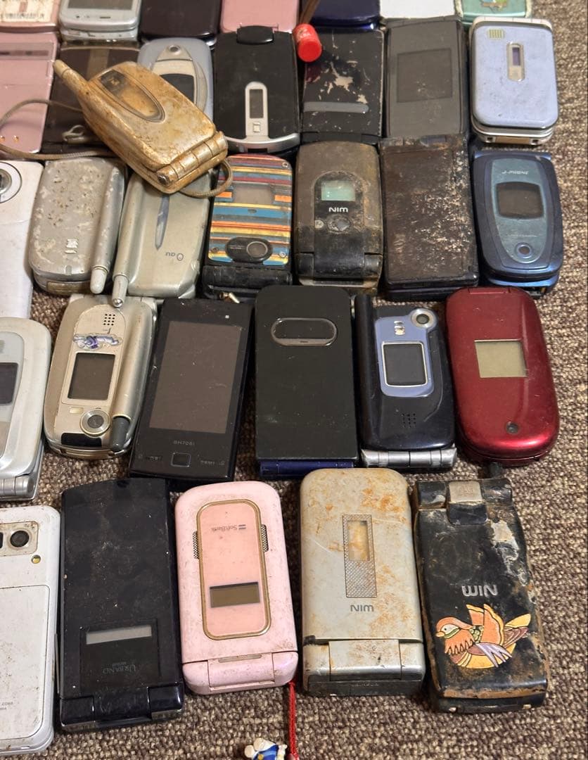 ジャンク品　ガラケー　93台　まとめ