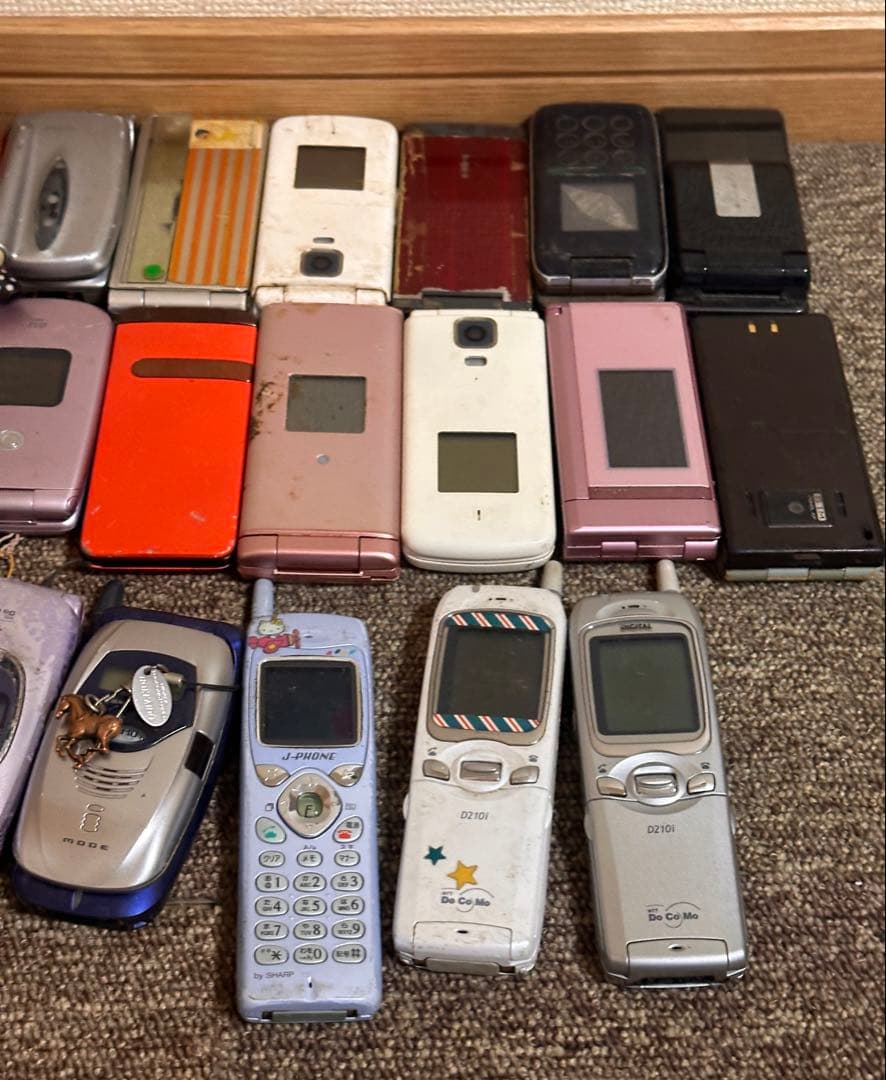 ジャンク品　ガラケー　93台　まとめ