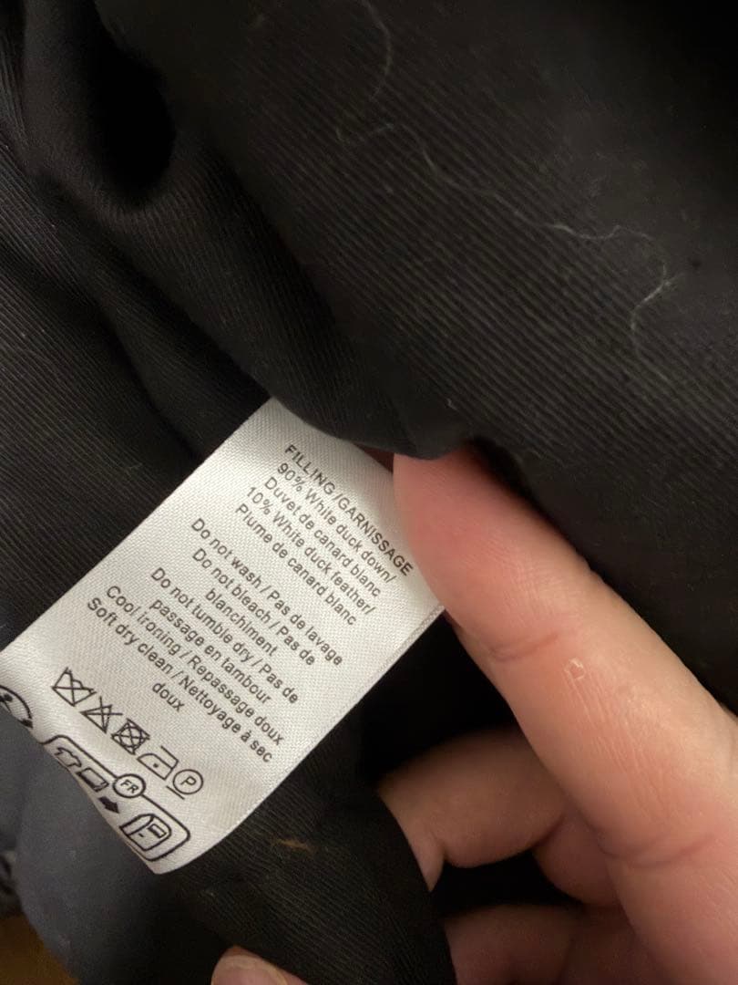 LEMAIRE ダウン　ブラウン　サイズ40