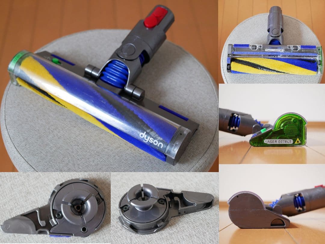 Dyson v12 sv20detect slim分解清掃済