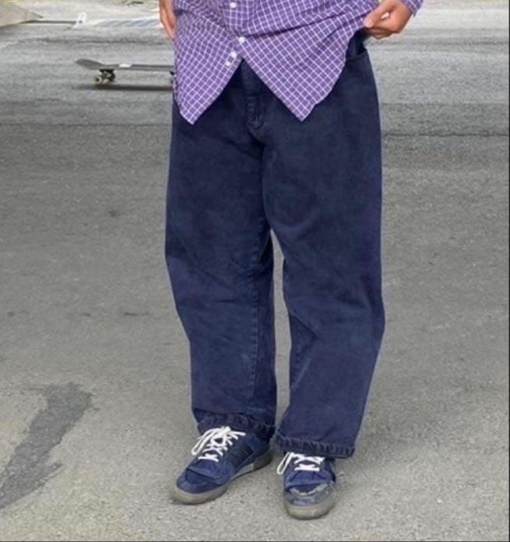 ヤードセール　紫デニム