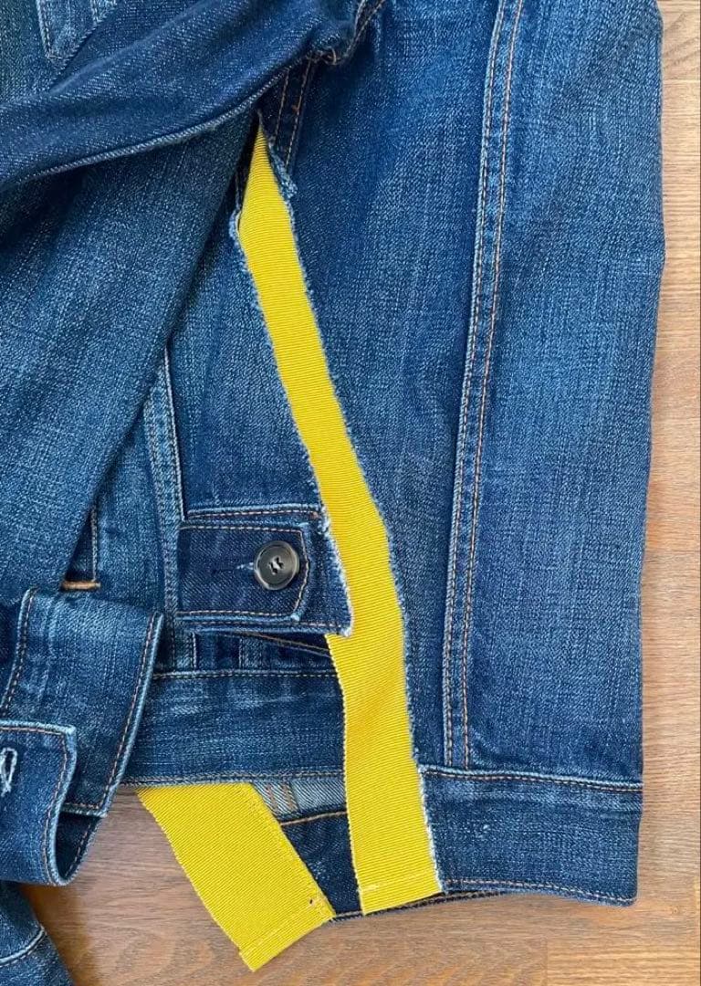 6月30日まで　新品未使用　LUTZ HUELLEリメイクデニムジャケット