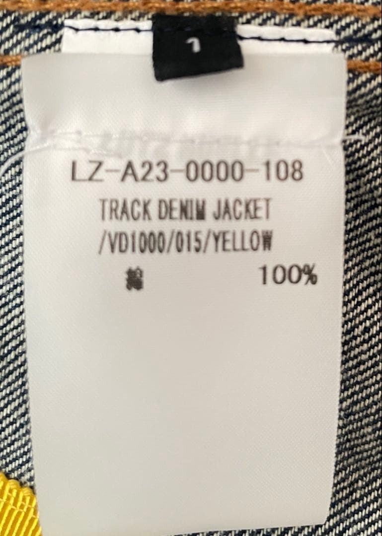 6月30日まで　新品未使用　LUTZ HUELLEリメイクデニムジャケット