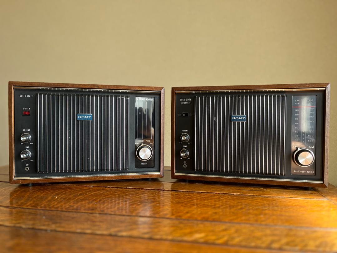 SONY AM/FMラジオ TFM-9500 & STA-9500 セット